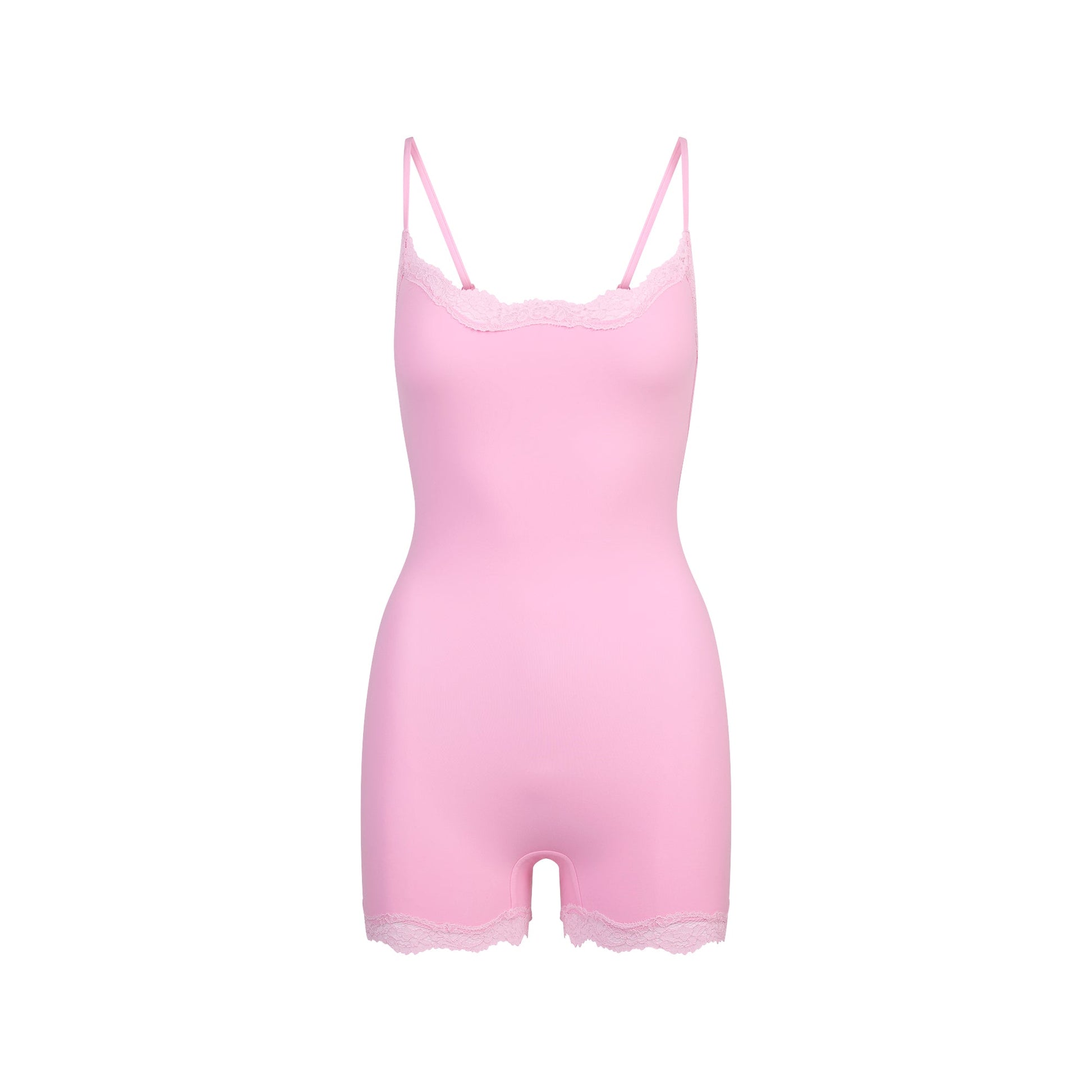 FITS EVERYBODY LACE ONESIE | BUBBLE GUM TONAL