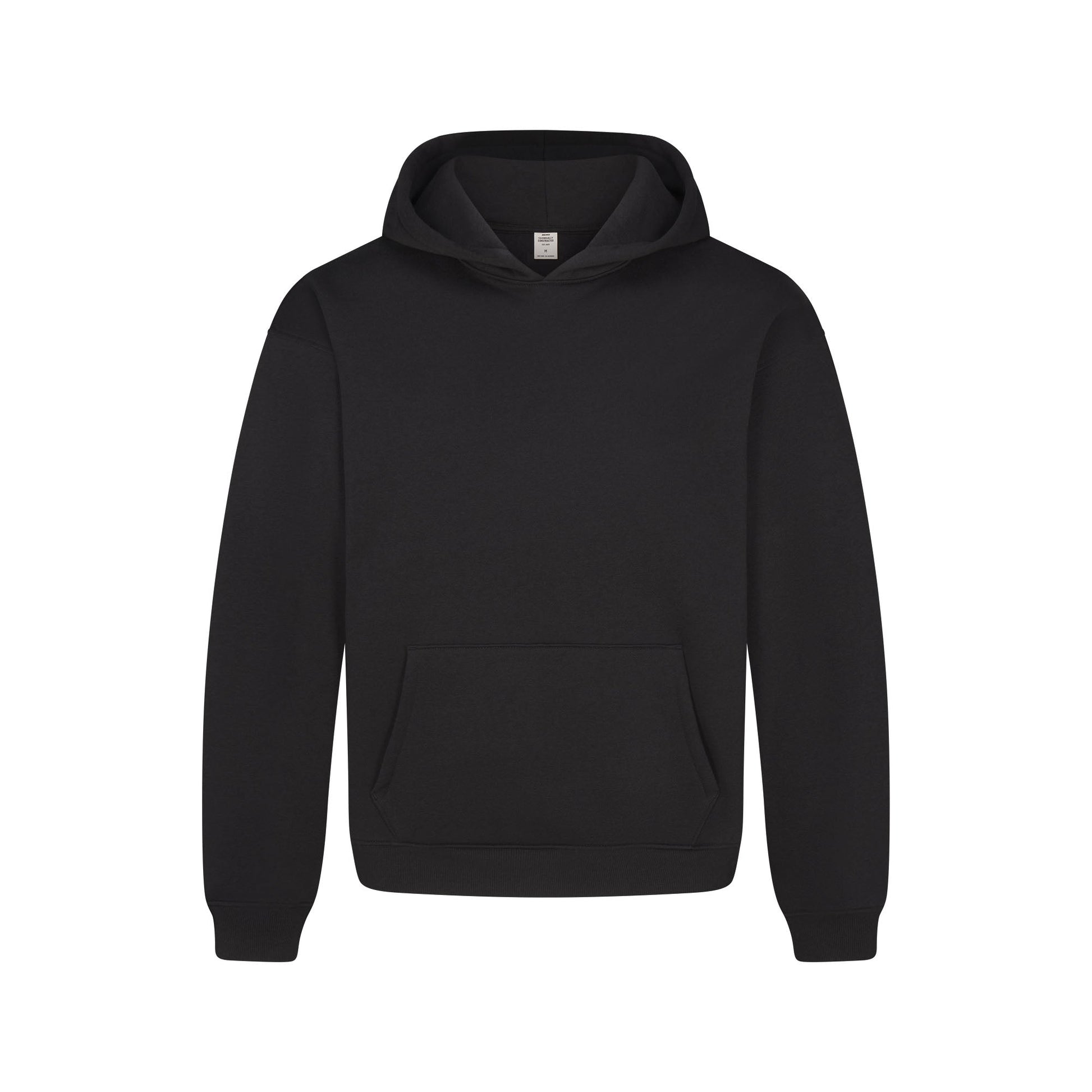 FLEECE LOUNGE MENS RELAXED HOODIE | WASHED ONYX