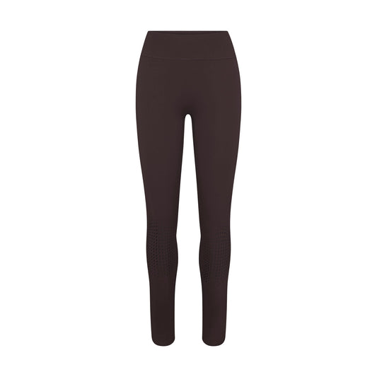 NikeSKIMS MATTE KNEE GRIP 26" LEGGING | DARK SEPIA