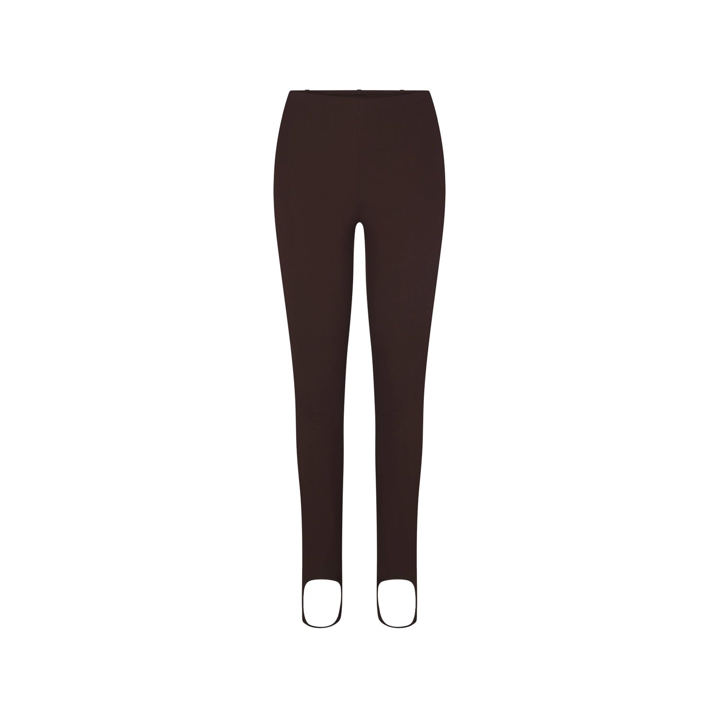 THE ESSENTIAL COLLECTION HIGH-WAISTED STIRRUP LEGGING | ESPRESSO