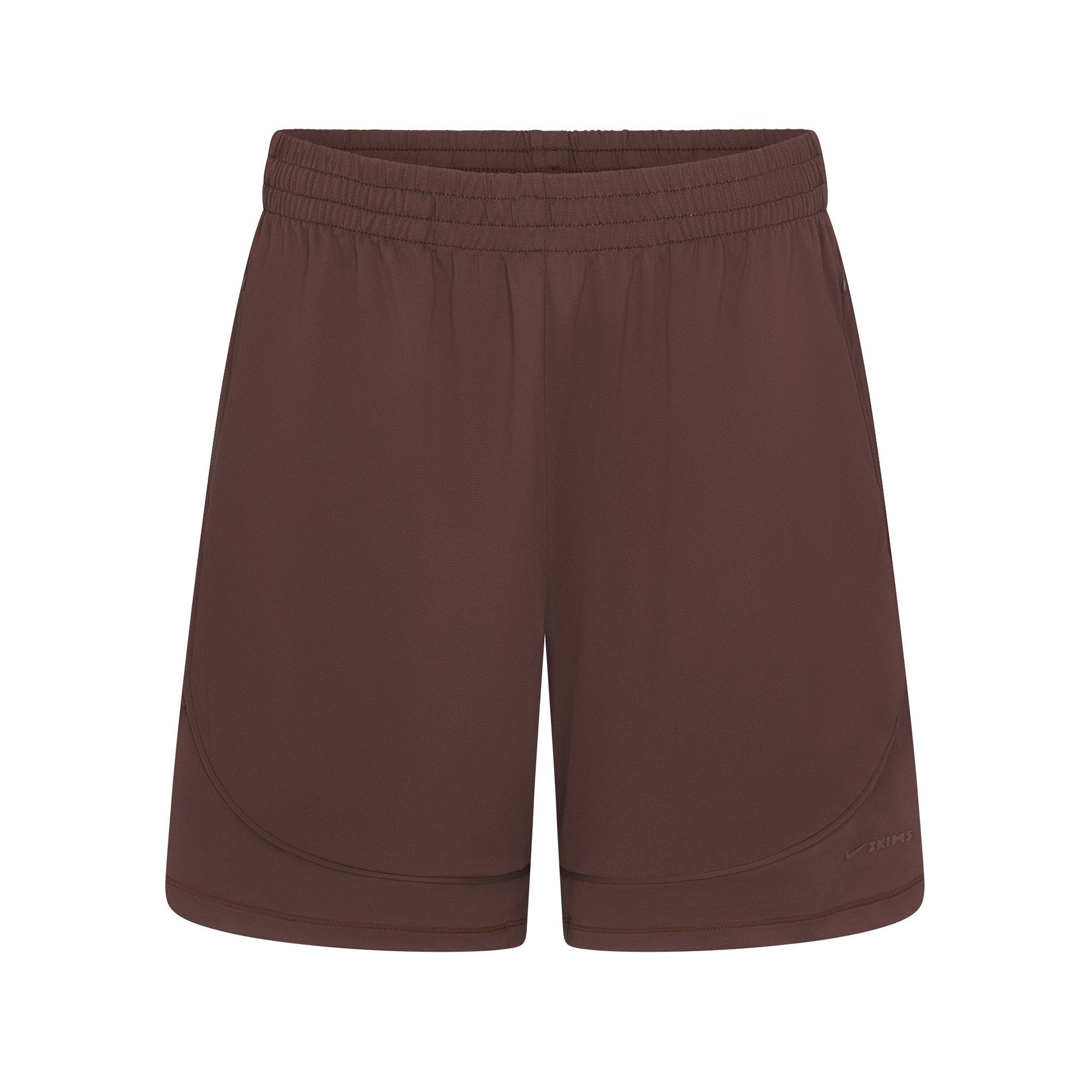 NikeSKIMS AIRY RELAXED SHORT | DARK SEPIA
