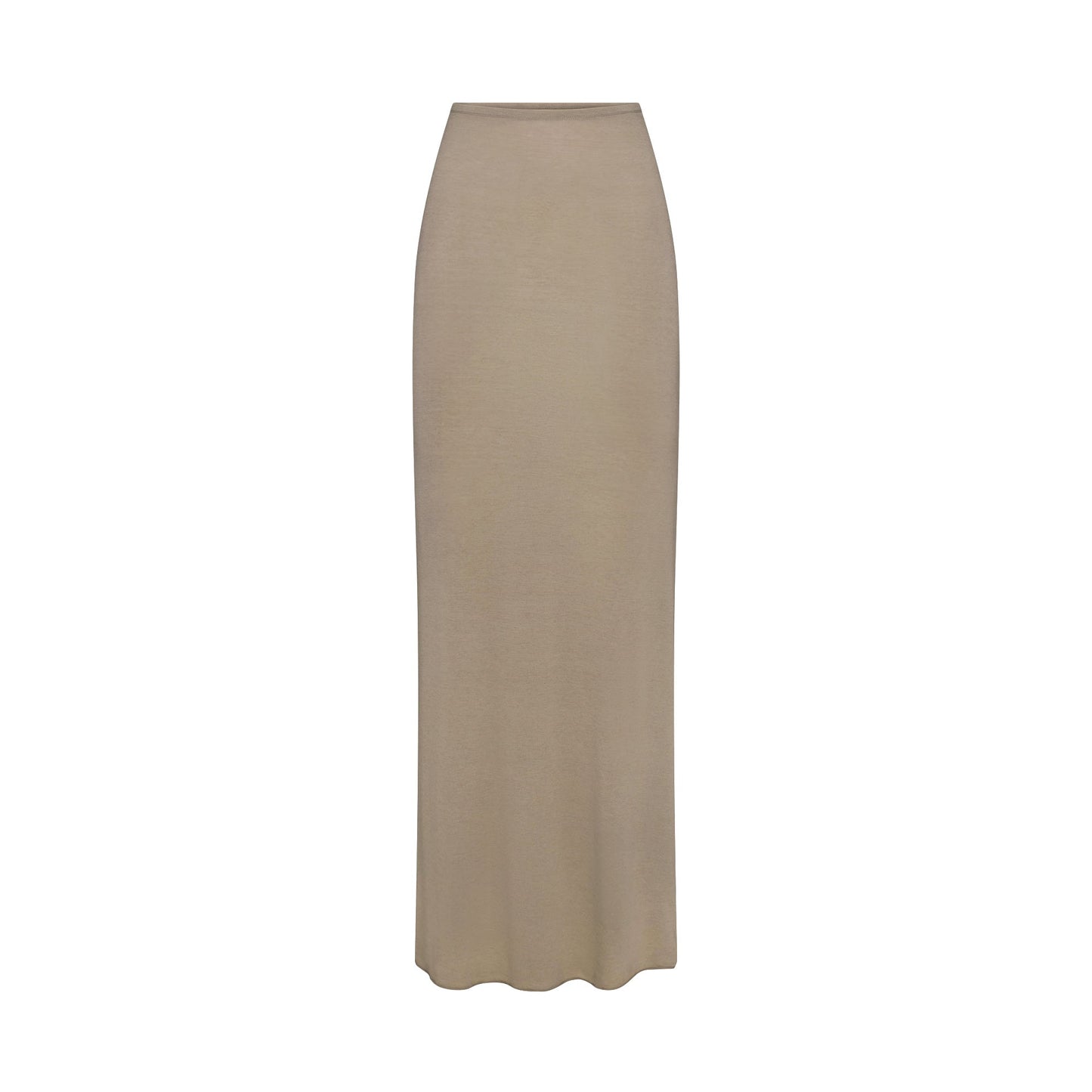 SHEER MODAL LONG SKIRT | DUNE