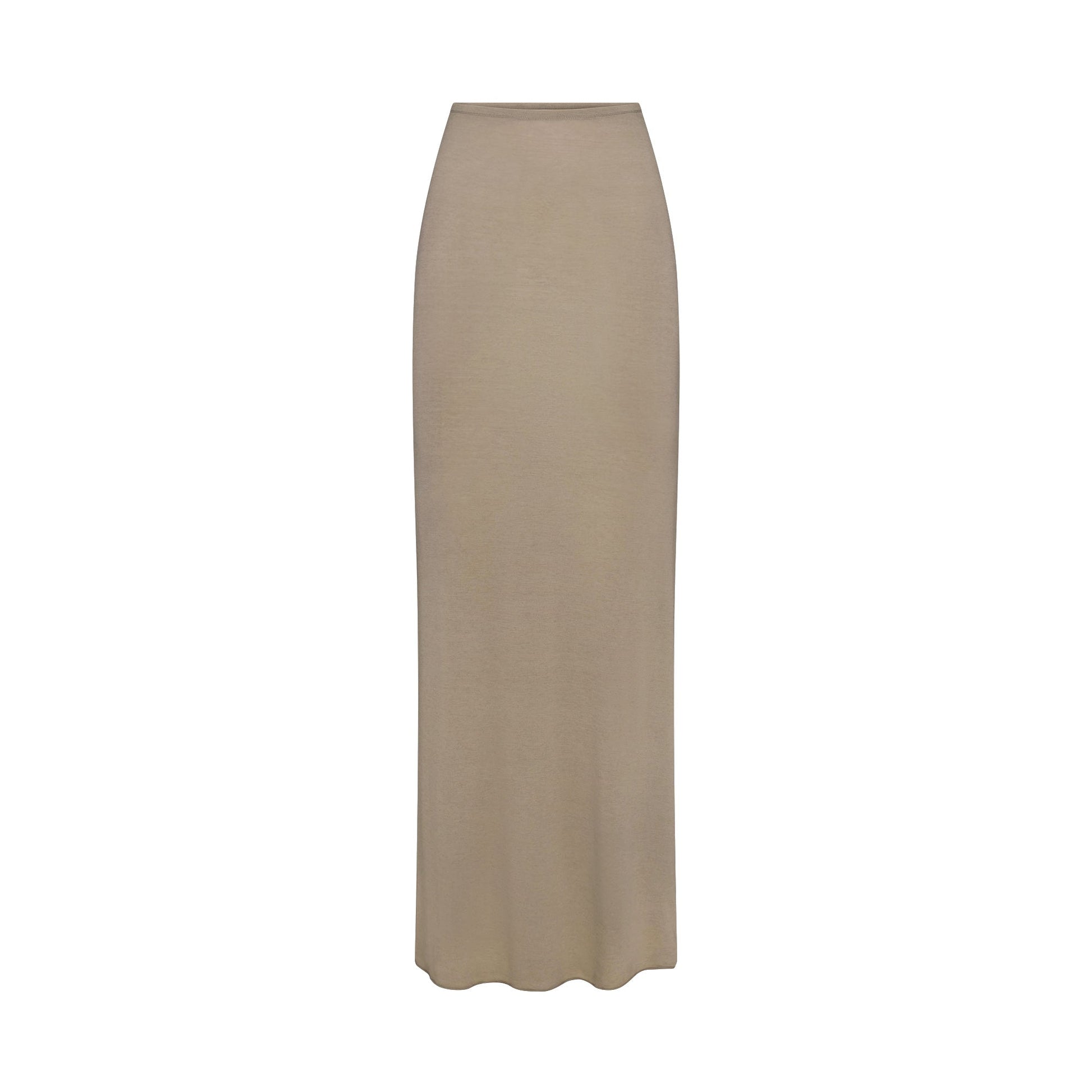 SHEER MODAL LONG SKIRT | DUNE