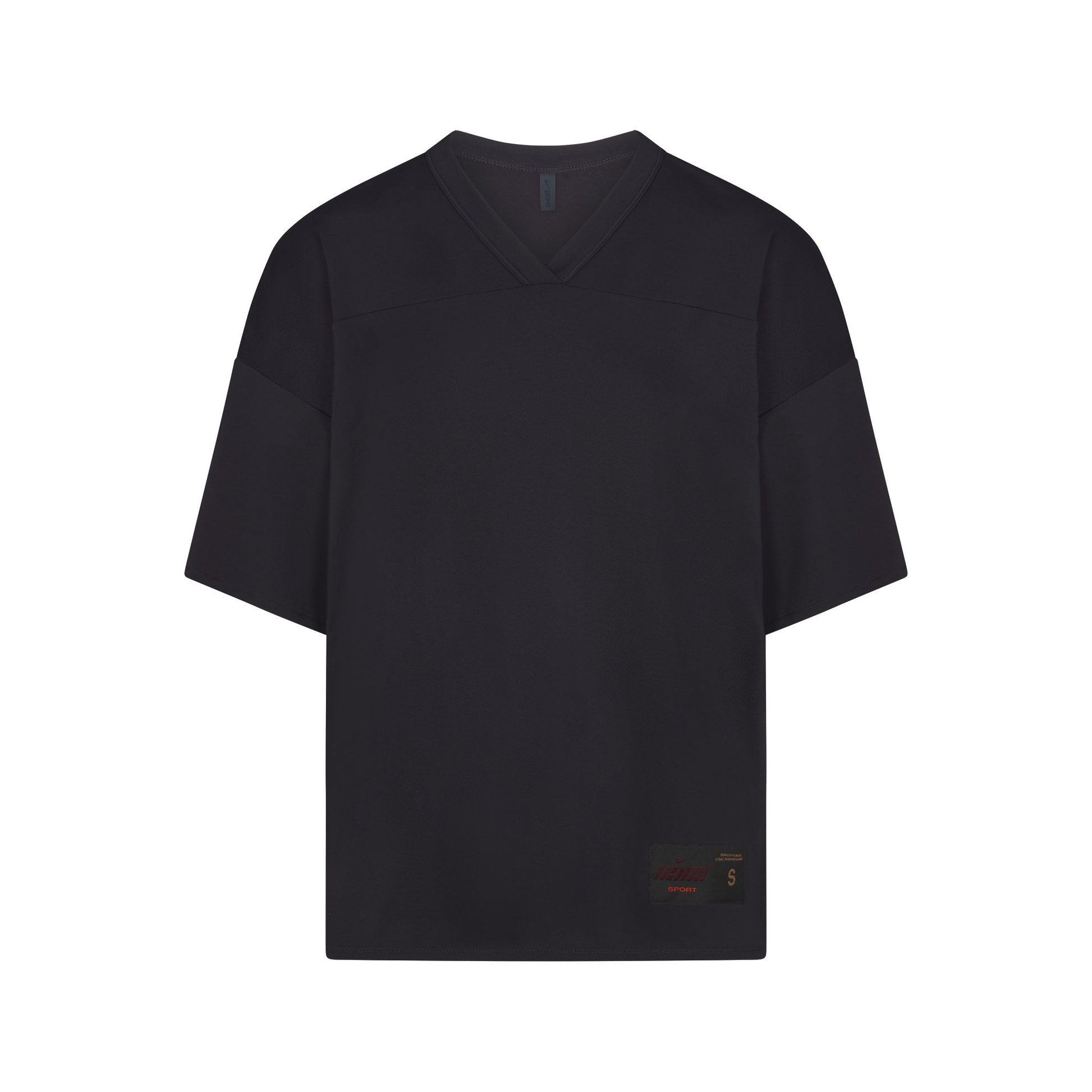 NikeSKIMS AIRY DRI-FIT™ OVERSIZED TEE | OBSIDIAN