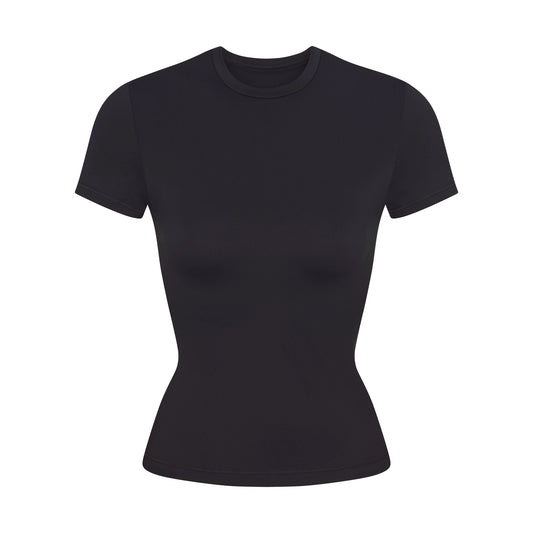 NikeSKIMS MATTE PADDED BABY TEE | OBSIDIAN