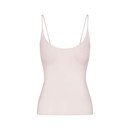 ULTRA FINE MESH CAMI | BARELY PINK