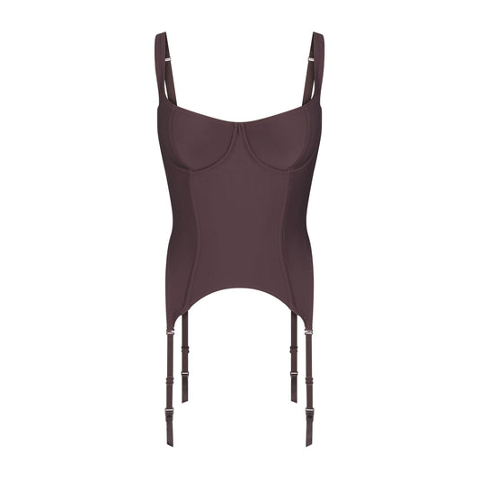 SKIMS BODY CORSET | RAISIN