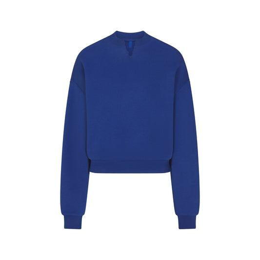 HEAVYWEIGHT FLEECE CREWNECK | COBALT