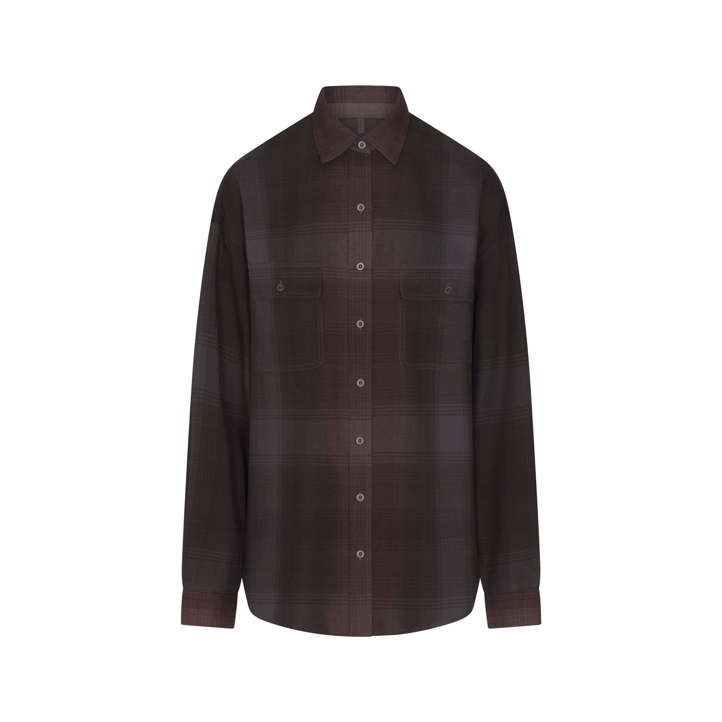 WASHED FLANNEL OVERSIZED SHIRT | PHOENIX SHADOW PLAID