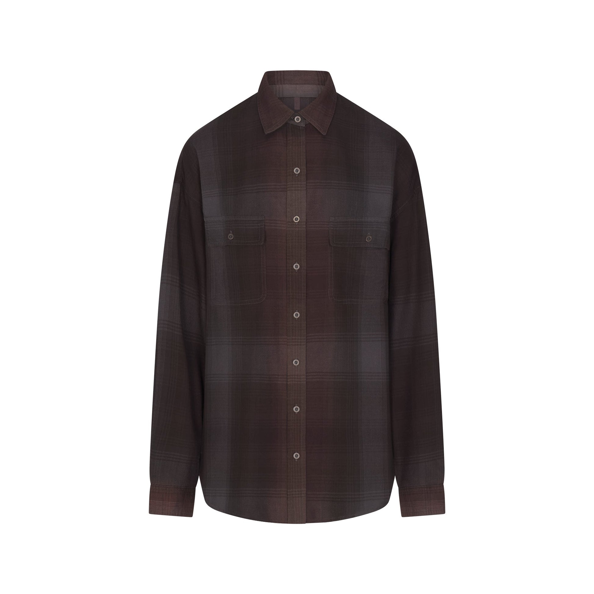 WASHED FLANNEL OVERSIZED SHIRT | PHOENIX SHADOW PLAID