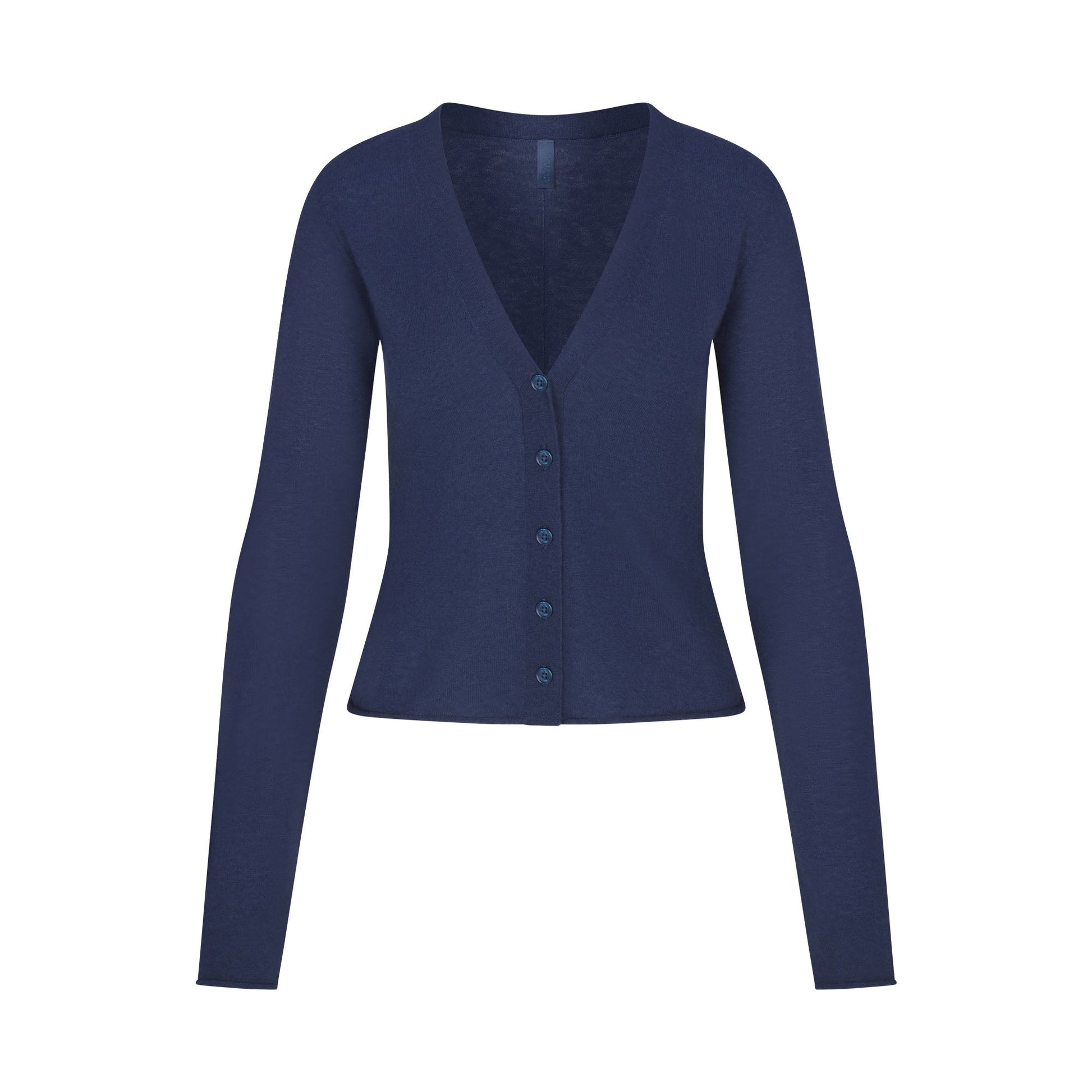 FEATHERWEIGHT CASHMERE CARDIGAN | INDIGO