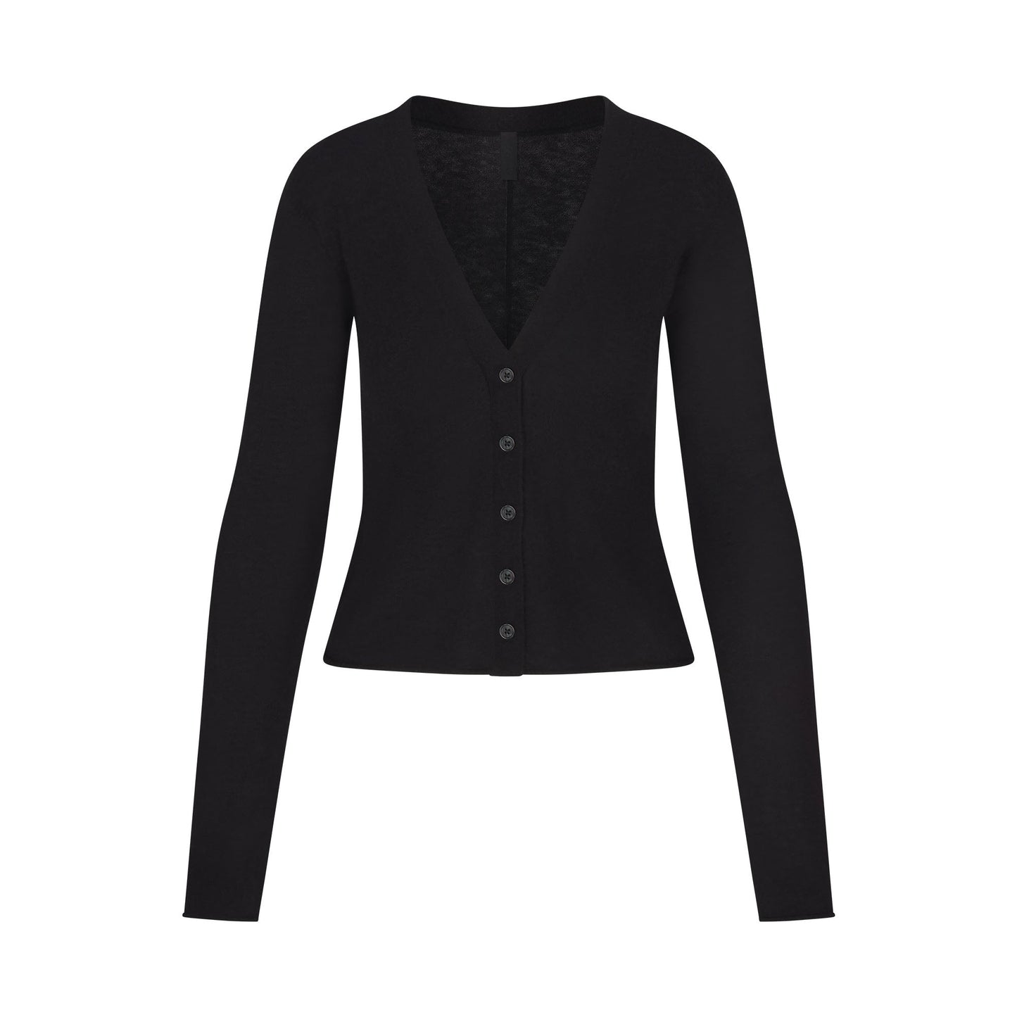 FEATHERWEIGHT CASHMERE CARDIGAN | ONYX