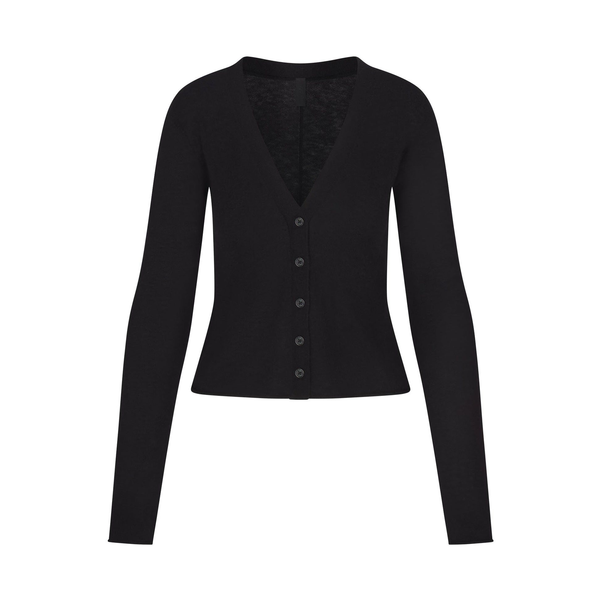 FEATHERWEIGHT CASHMERE CARDIGAN | ONYX