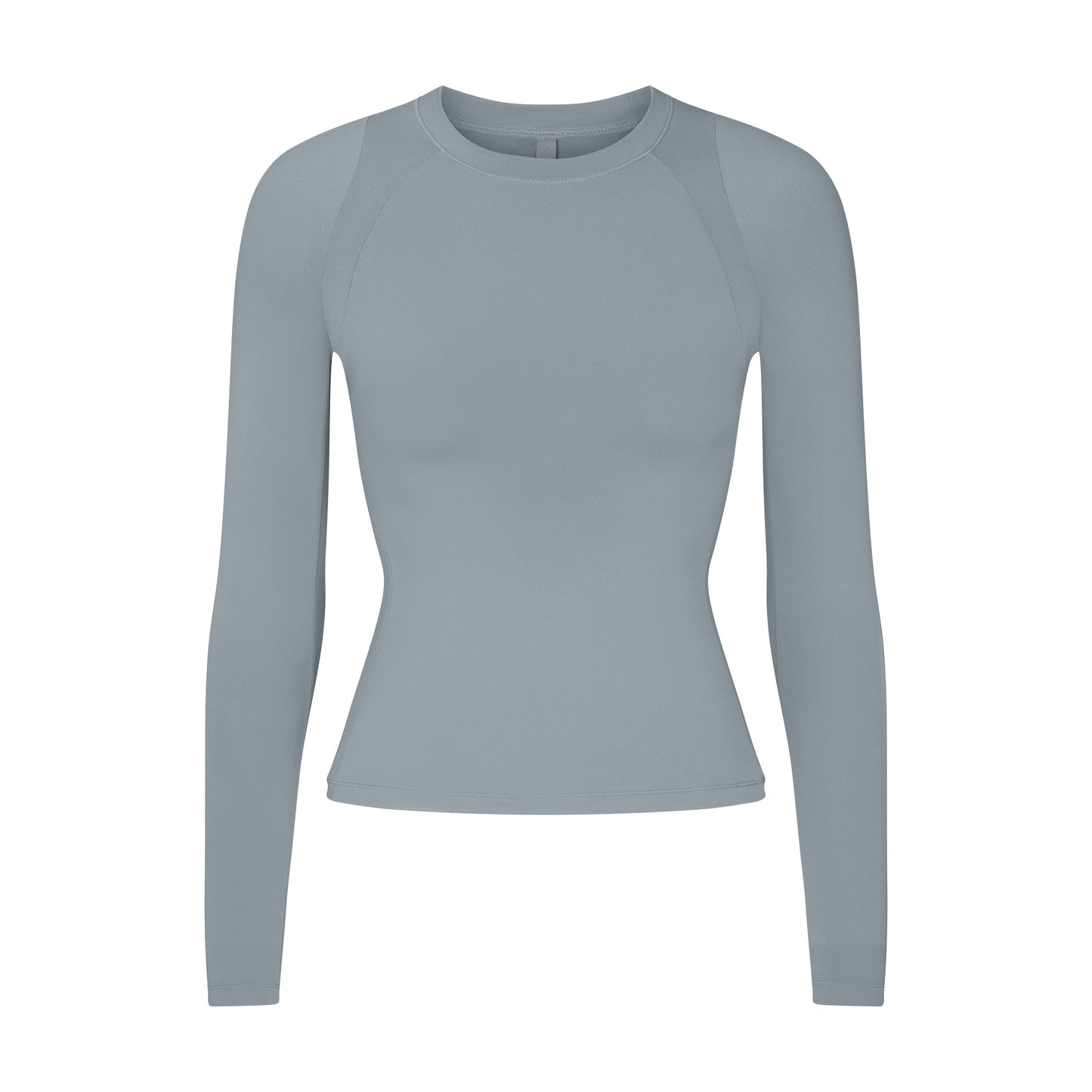 NikeSKIMS AIRY LONG SLEEVE CREW NECK TOP | WASHED PACIFIC