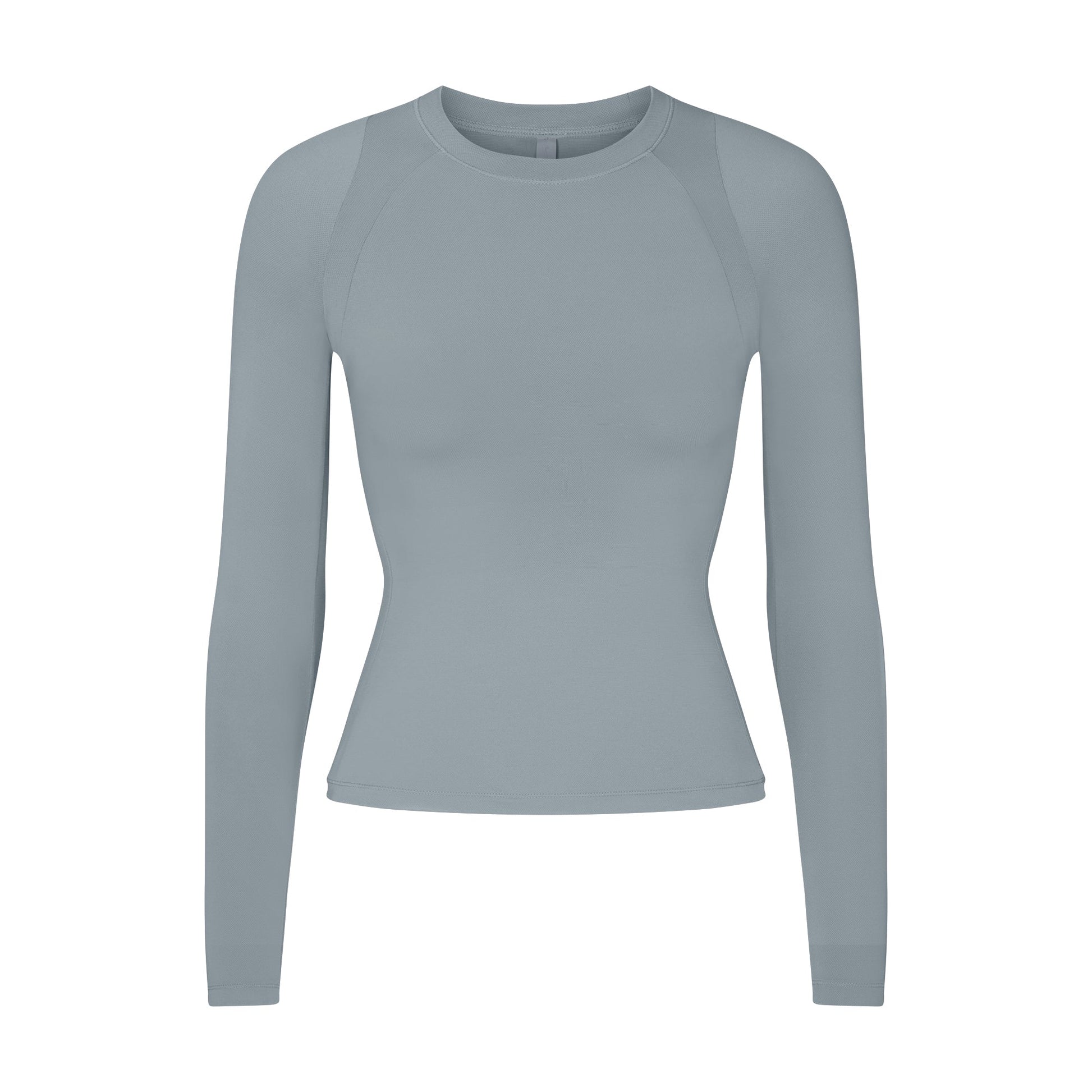 NikeSKIMS AIRY LONG SLEEVE CREW NECK TOP | WASHED PACIFIC