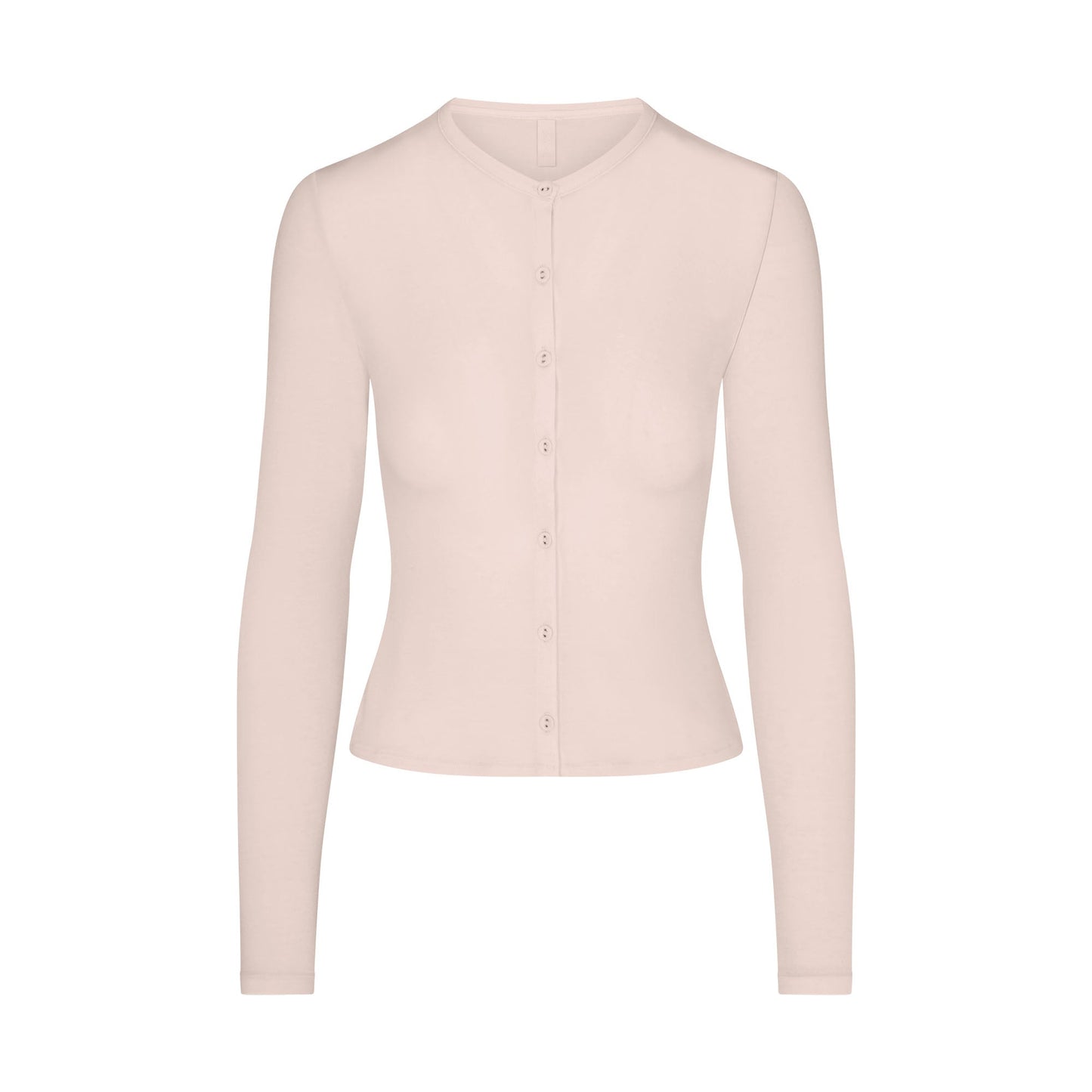 SHEER MODAL CARDIGAN WITH COVERED BUTTONS | PRIMROSE