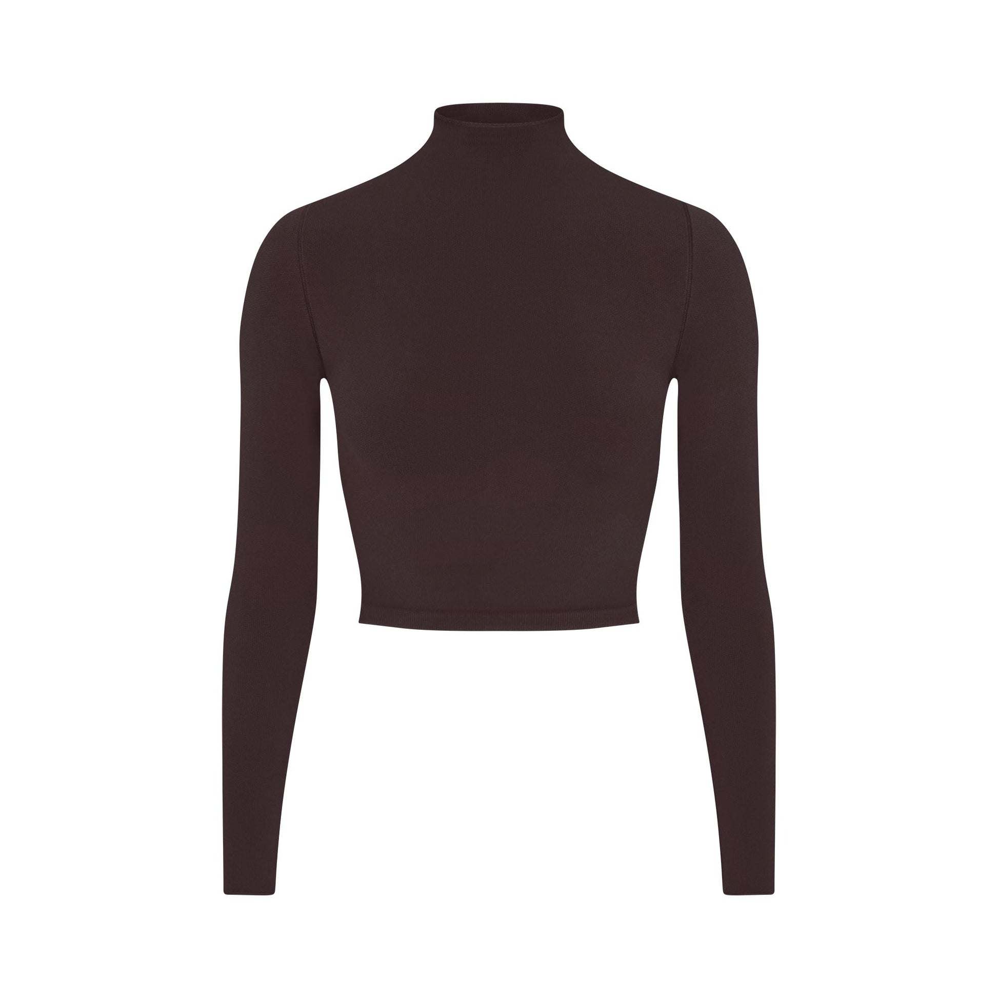 NikeSKIMS VINTAGE SEAMLESS MOCK NECK CROP TOP | PHOENIX