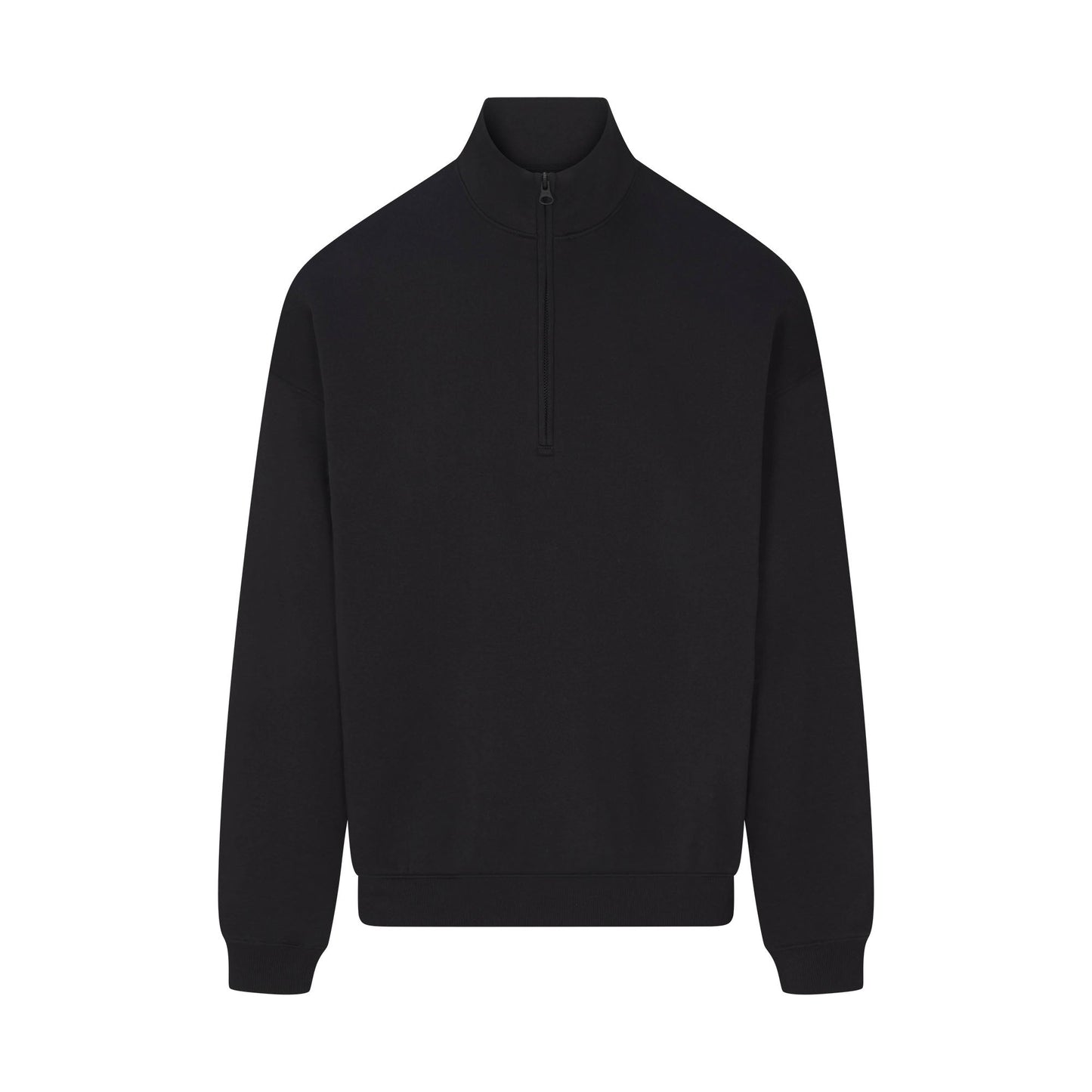 FLEECE LOUNGE MENS RELAXED QUARTER ZIP | WASHED ONYX