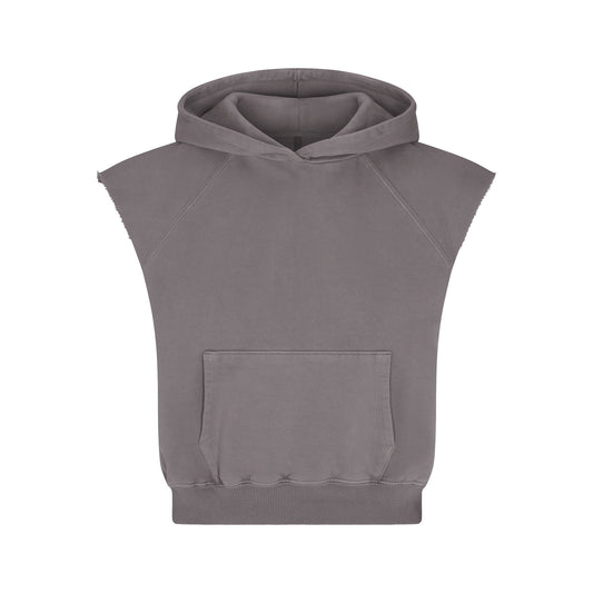 BOYFRIEND FLEECE MUSCLE PULLOVER | SHADOW