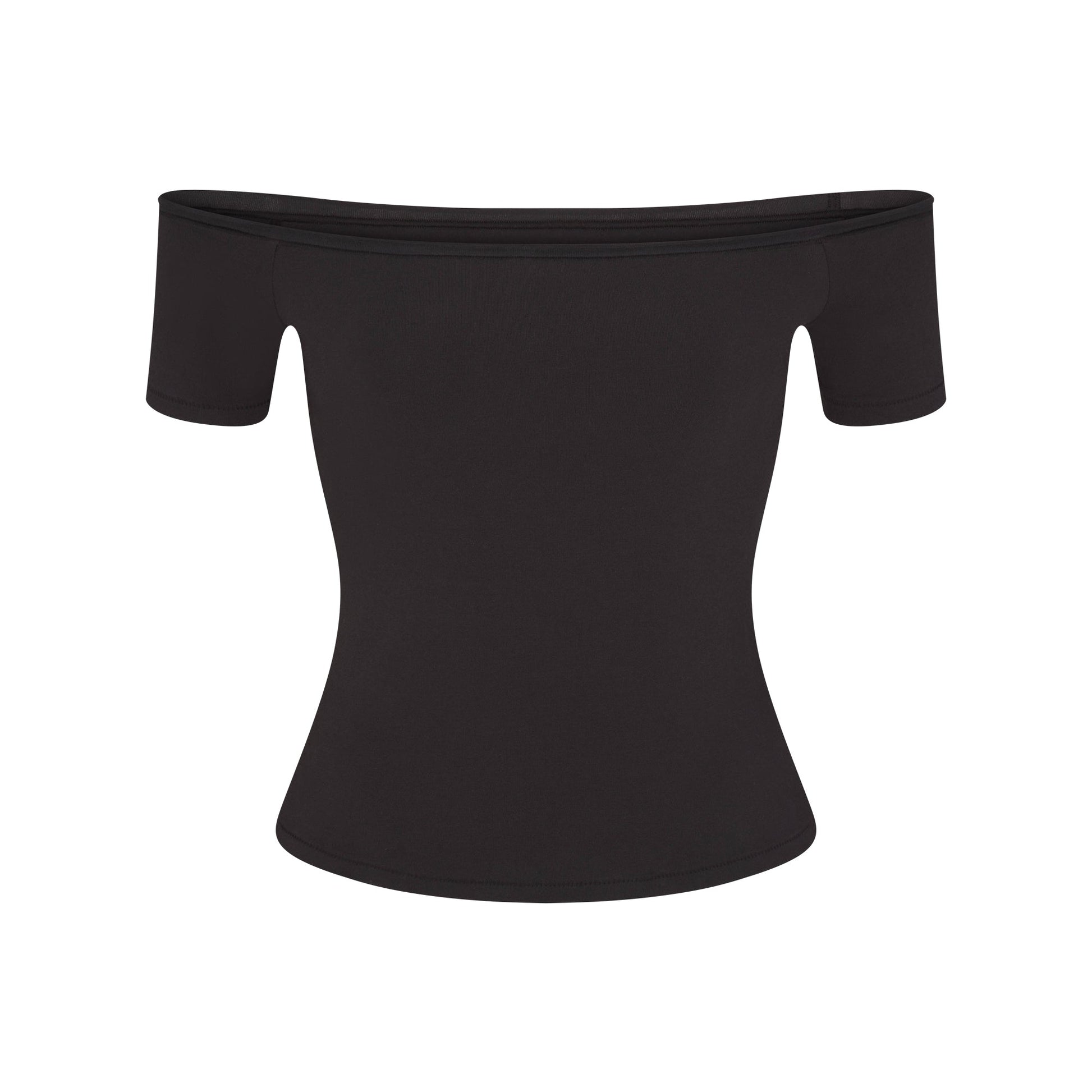 COTTON JERSEY OFF THE SHOULDER TOP | SOOT