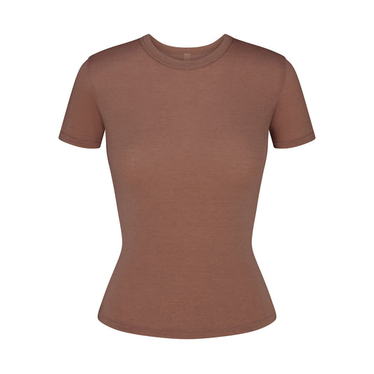 SHEER MODAL LONG T-SHIRT | SIENNA