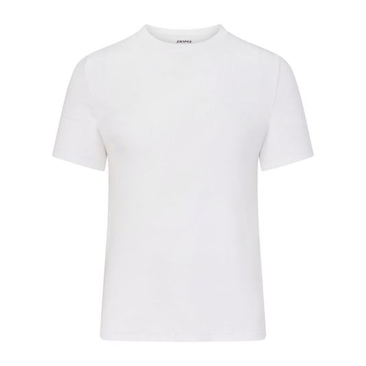 SKIMS COTTON RIB MENS T-SHIRT | CHALK