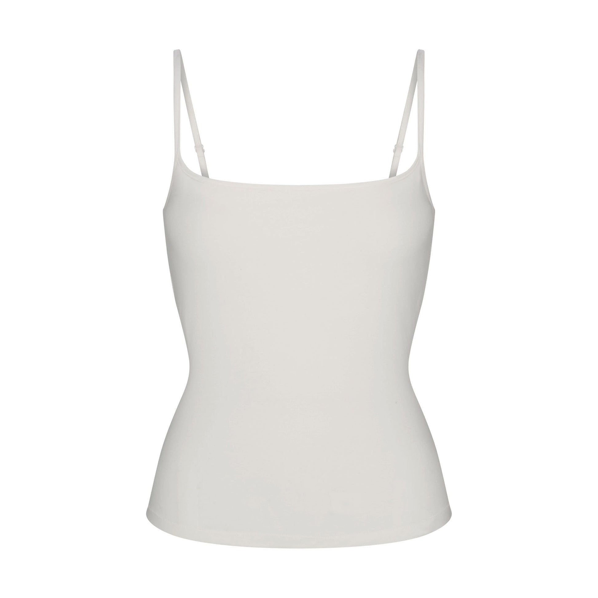 COTTON JERSEY SCOOP NECK CAMI | MARBLE