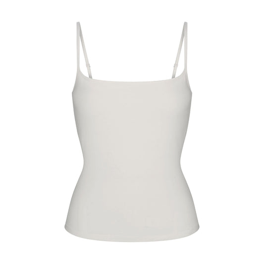 COTTON JERSEY SCOOP NECK CAMI | MARBLE