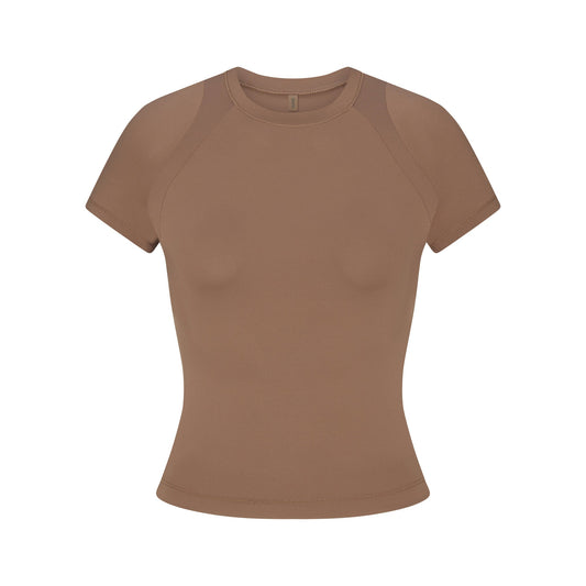NikeSKIMS AIRY BABY TEE | MYRRH