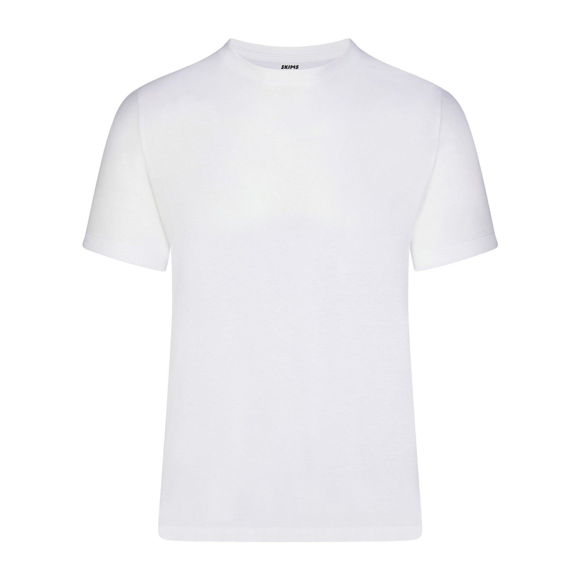 SKIMS COTTON MENS CLASSIC T-SHIRT | CHALK