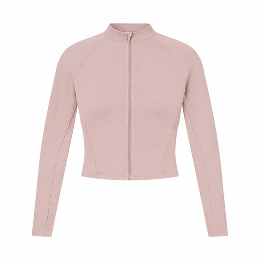 NikeSKIMS MATTE MOCK NECK FULL ZIP JACKET | HIMALAYAN