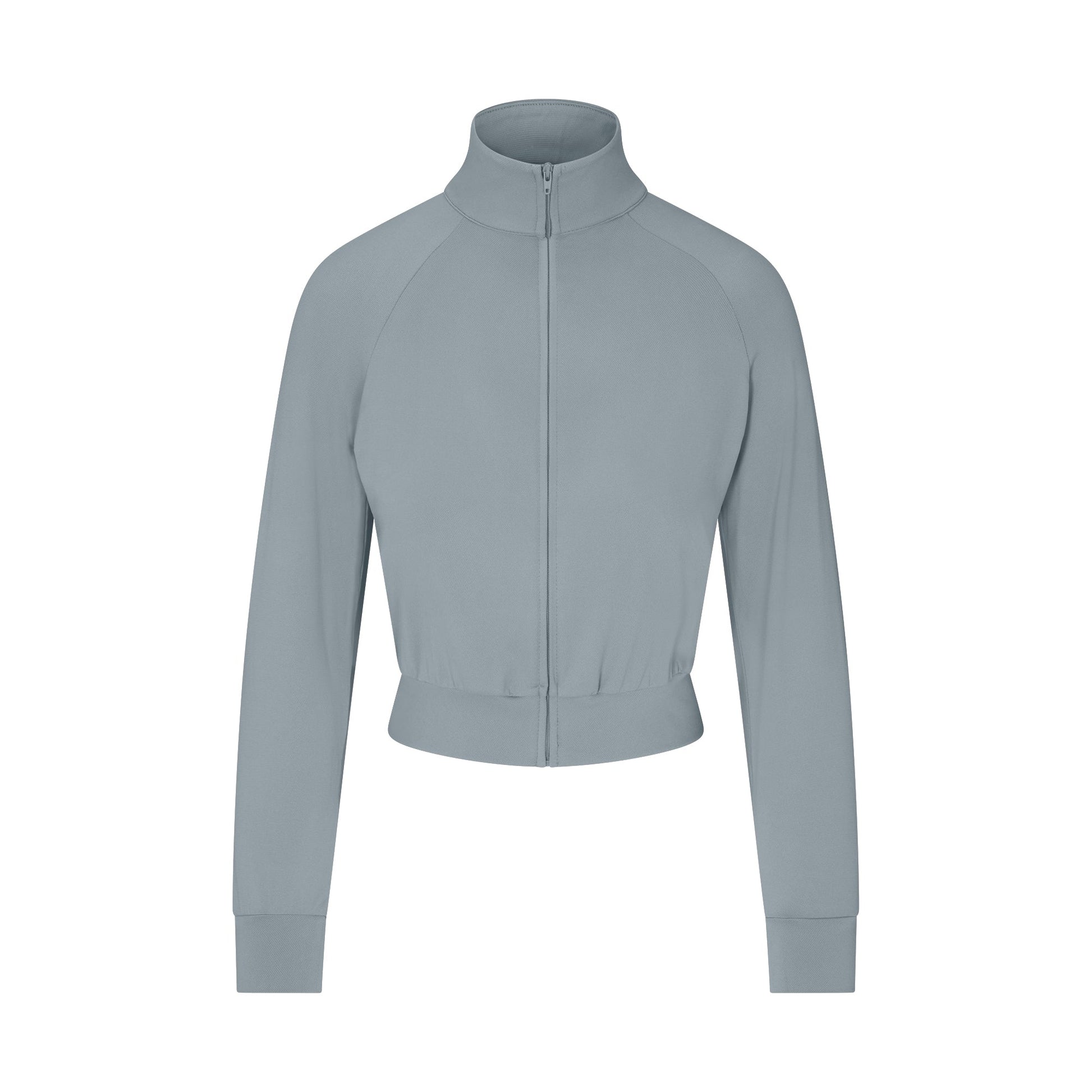 NikeSKIMS AIRY CROPPED TRACK JACKET | WASHED PACIFIC