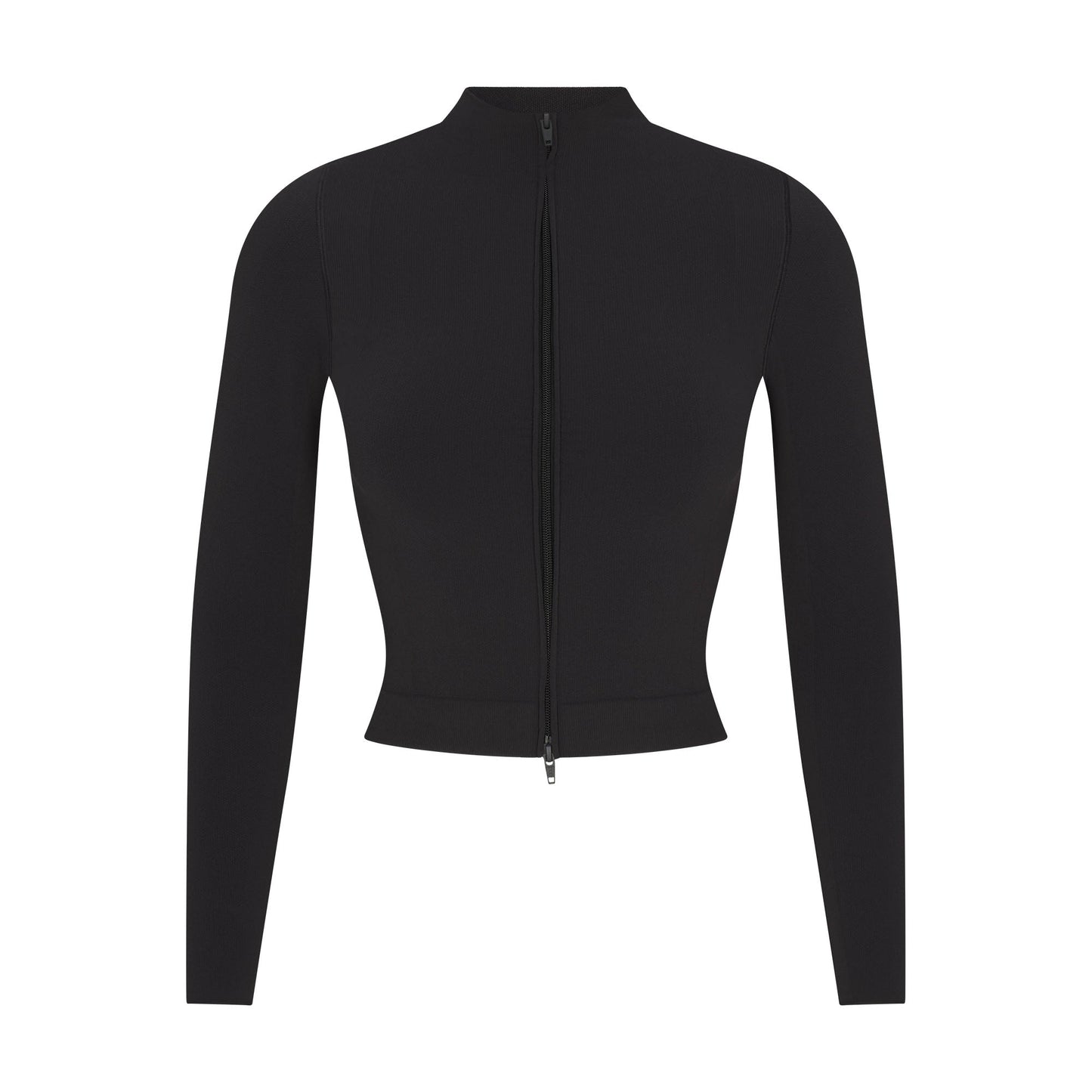 NikeSKIMS VINTAGE SEAMLESS FULL ZIP JACKET | OBSIDIAN