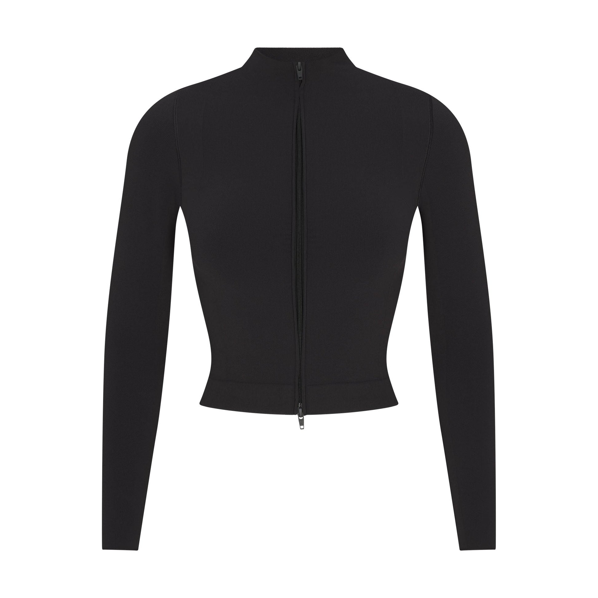 NikeSKIMS VINTAGE SEAMLESS FULL ZIP JACKET | OBSIDIAN