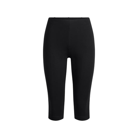 THE ESSENTIAL COLLECTION HIGH-WAISTED CAPRI | OBSIDIAN