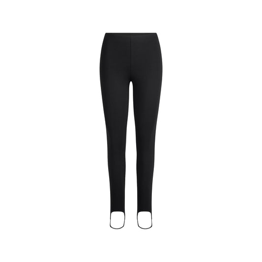 THE ESSENTIAL COLLECTION HIGH-WAISTED STIRRUP LEGGING | OBSIDIAN