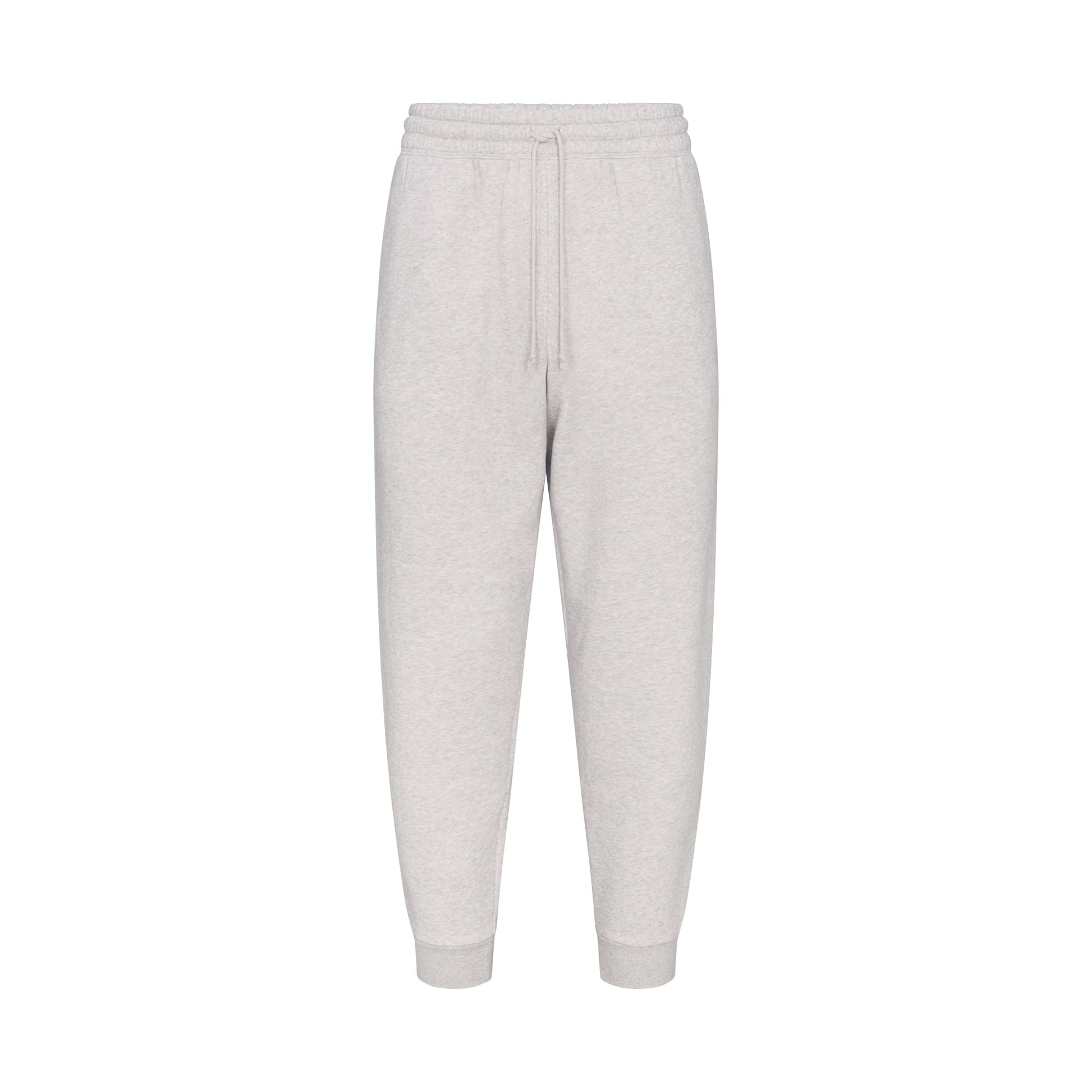 FLEECE LOUNGE MENS TAPERED JOGGER | LIGHT HEATHER GREY