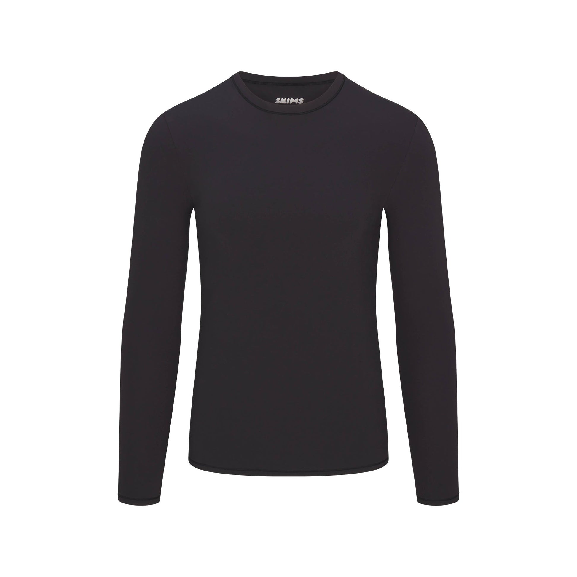FITS EVERYBODY MENS SLIM LONG SLEEVE T-SHIRT | ONYX