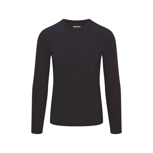 FITS EVERYBODY MENS SLIM LONG SLEEVE T-SHIRT | ONYX