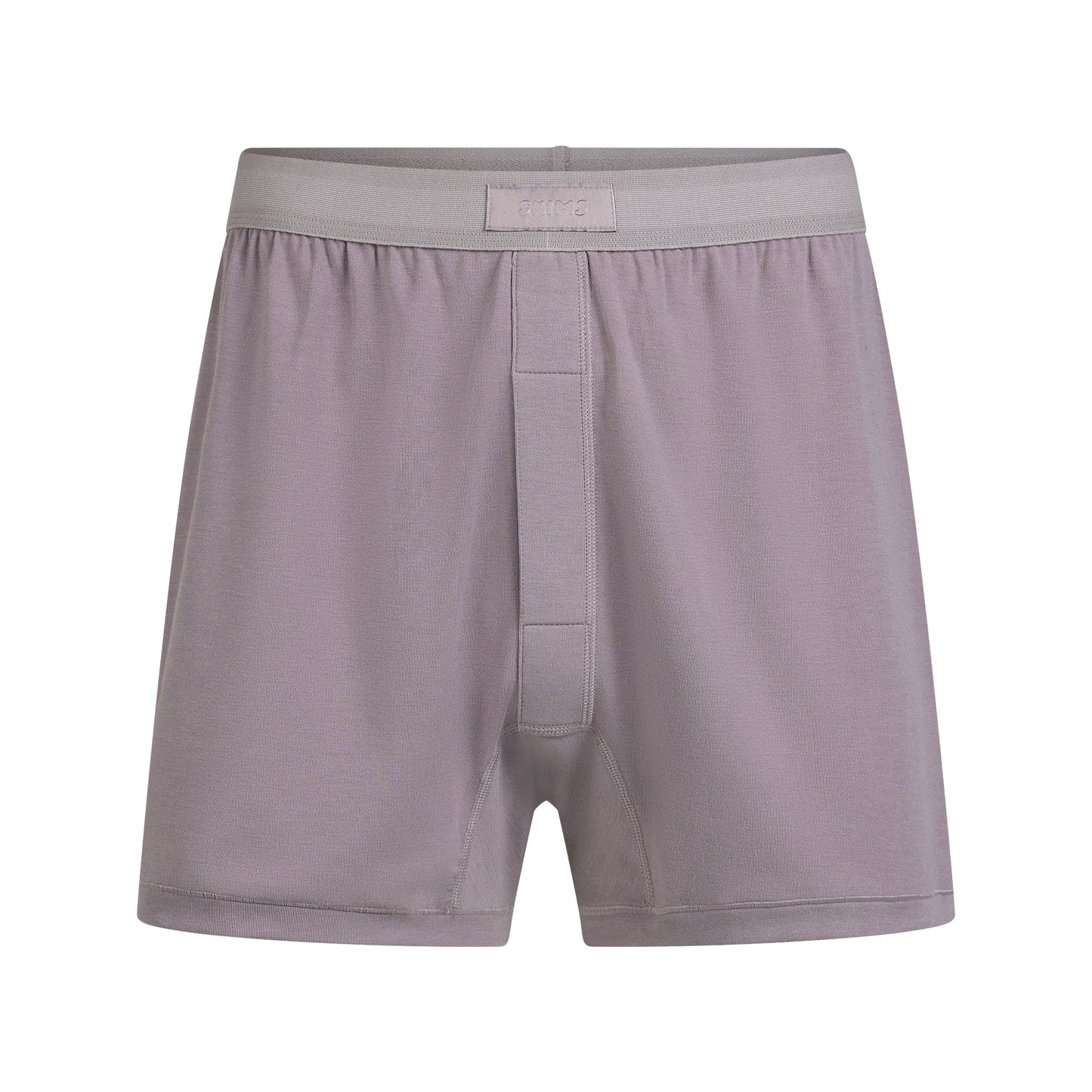 SKIMS COTTON MENS KNIT BOXER | ZINC