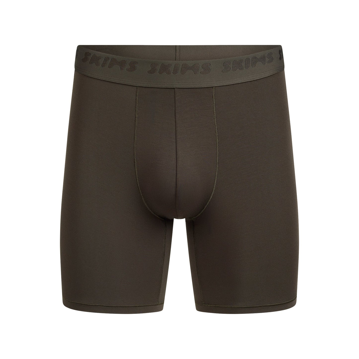 SKIMS STRETCH MENS 5" BOXER BRIEF | LODEN