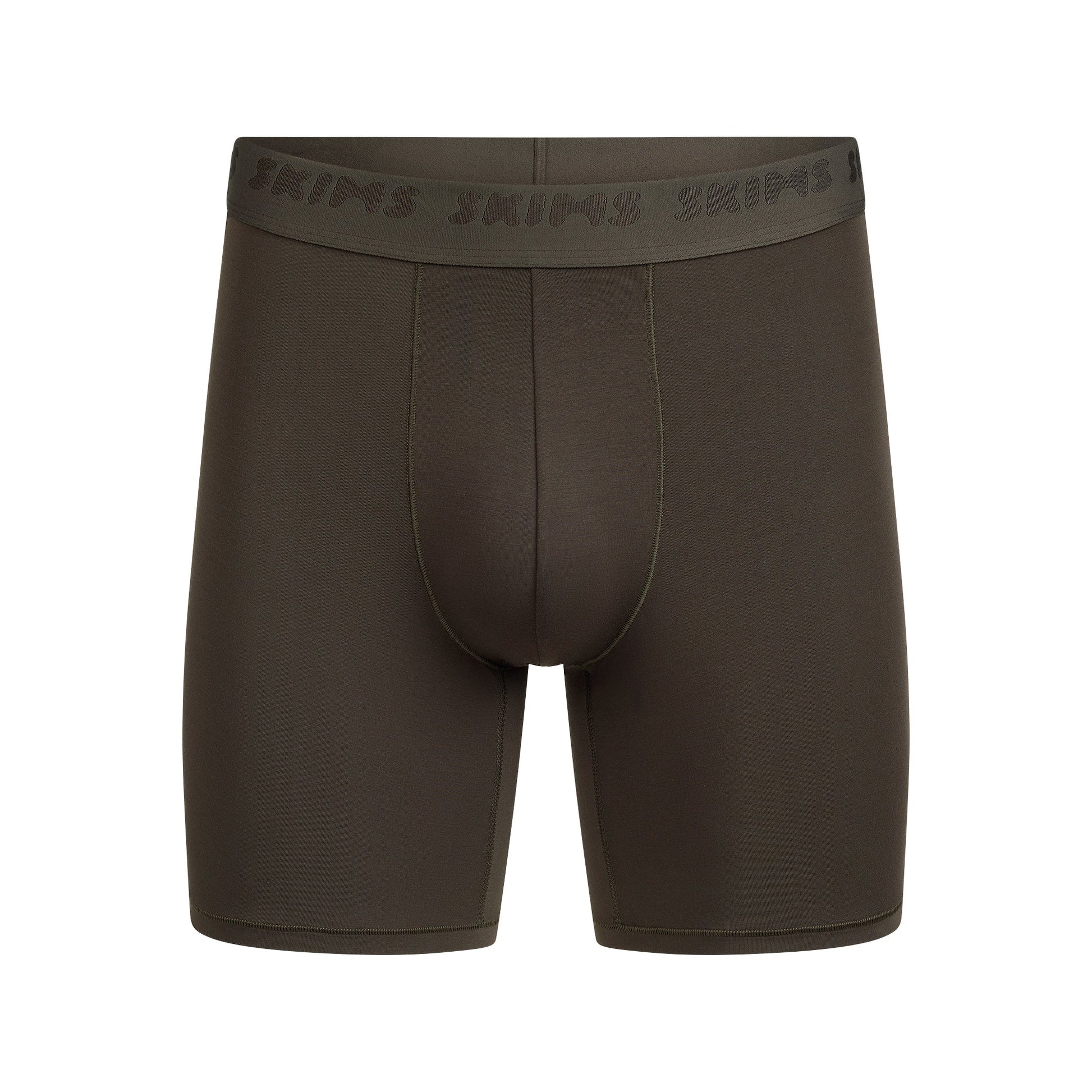 SKIMS STRETCH MENS 5" BOXER BRIEF | LODEN