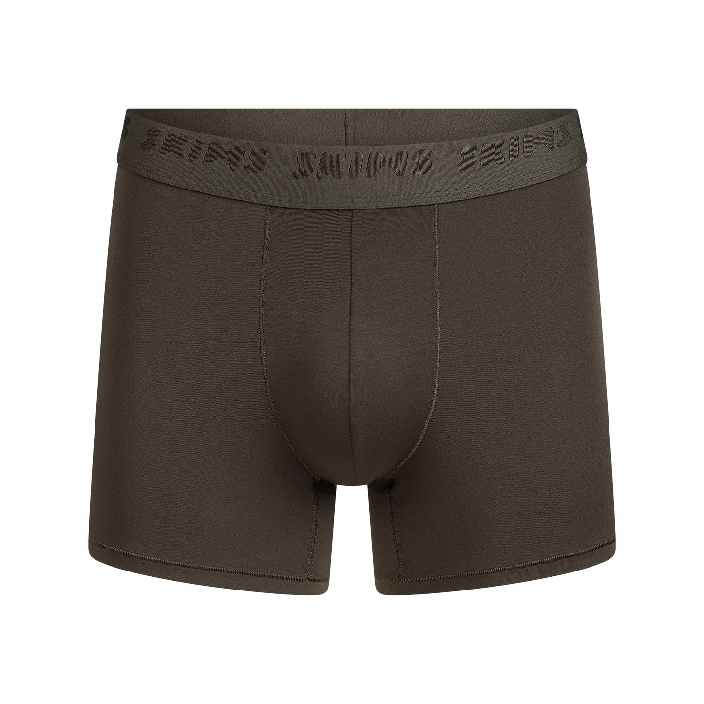SKIMS STRETCH MENS 3" BOXER BRIEF | LODEN