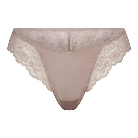 SKIMS LACE BIKINI | FAWN