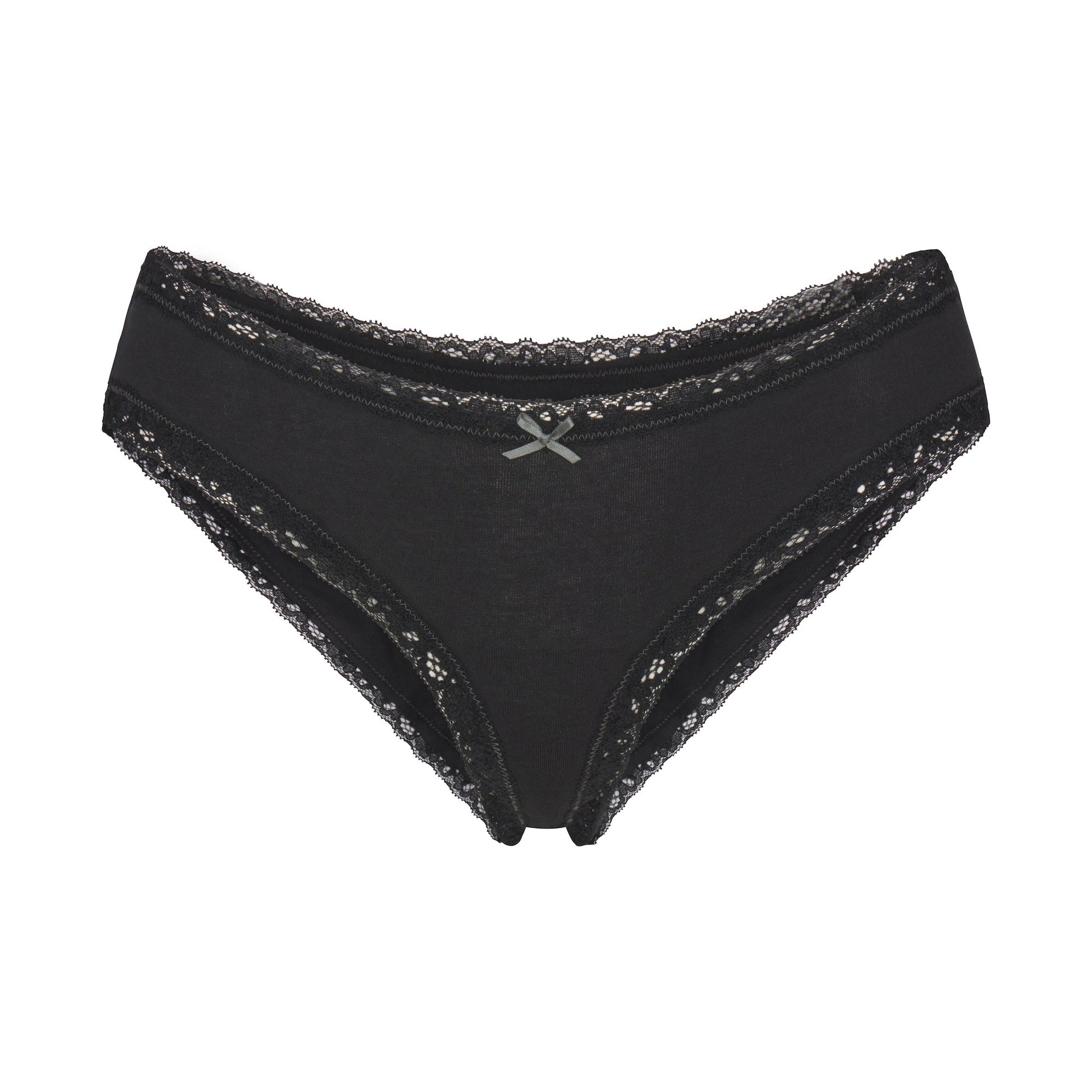 LIGHTWEIGHT COTTON LACE BRIEF | SOOT