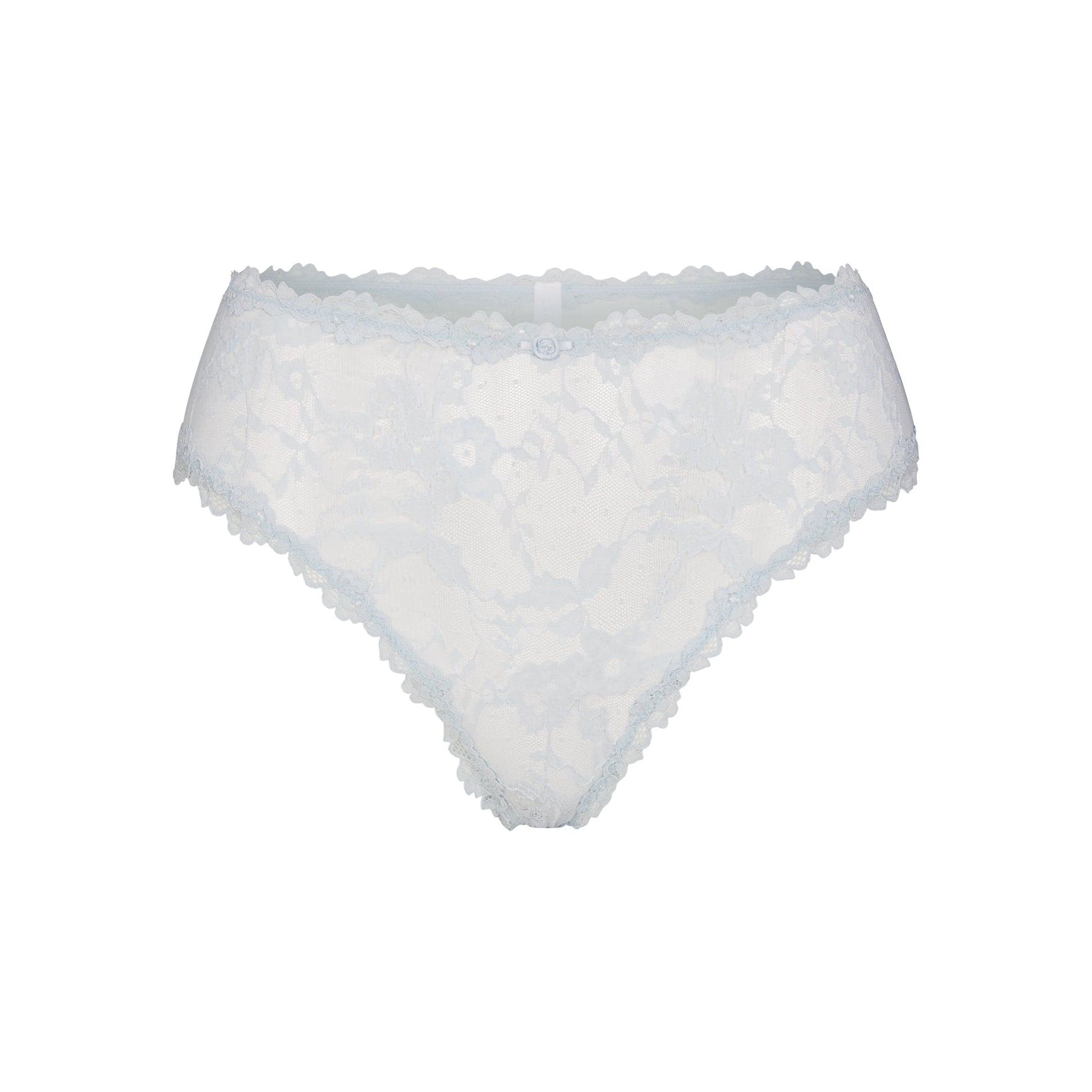 STRETCH LACE BRIEF | POWDER BLUE