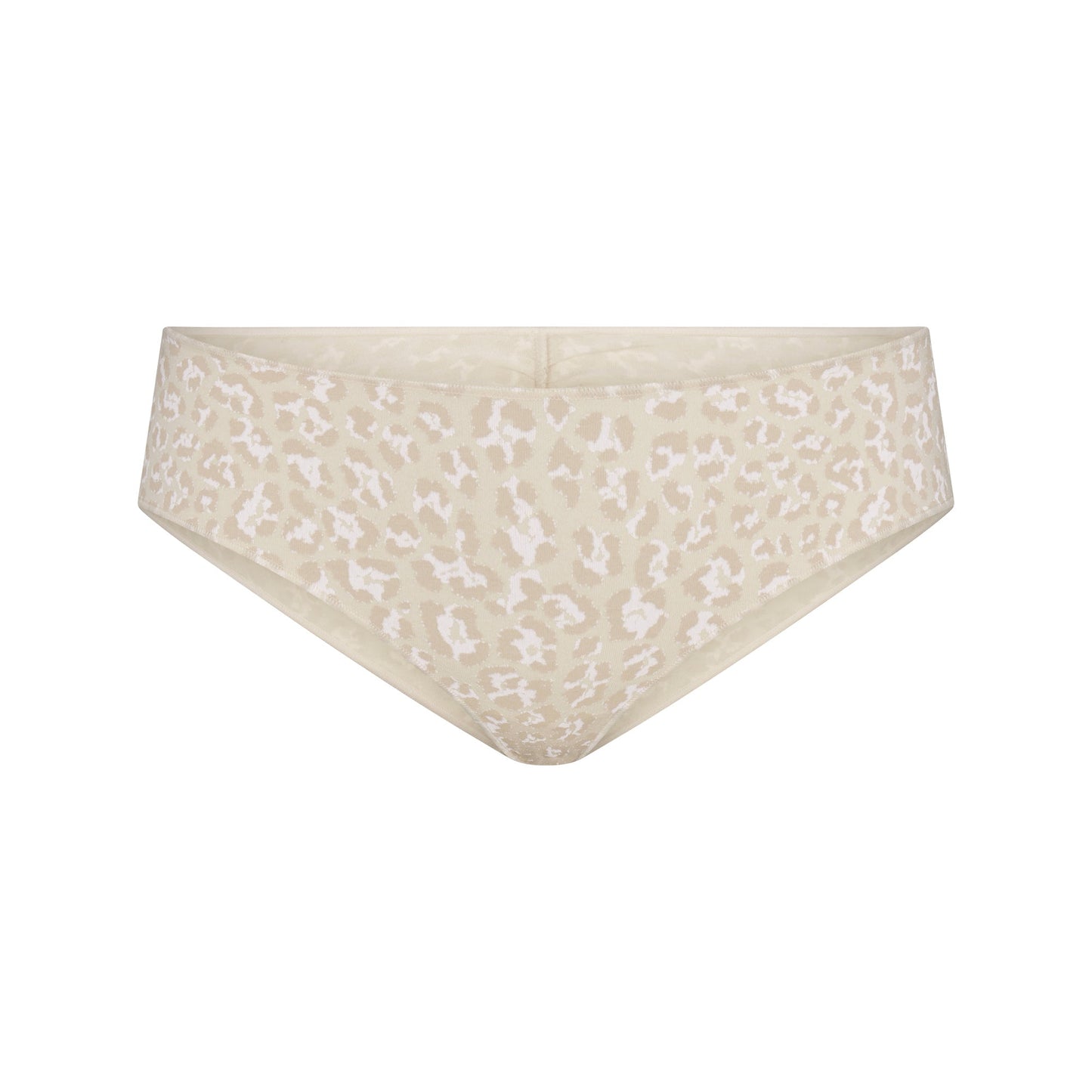 LIGHTWEIGHT COTTON RUCHED BACK HIPSTER | DELTA LEOPARD
