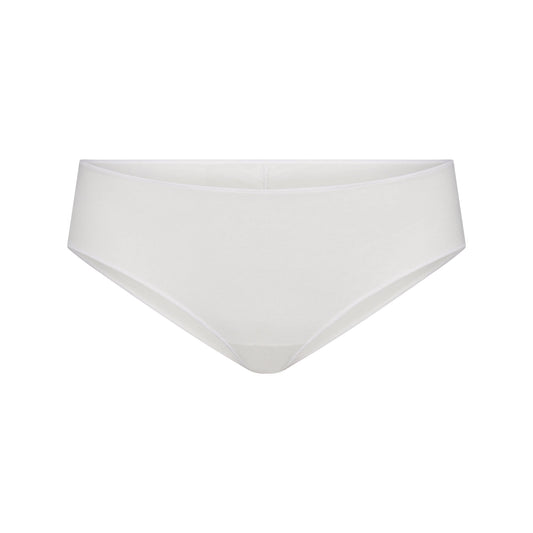 LIGHTWEIGHT COTTON RUCHED BACK HIPSTER | MARBLE TONAL