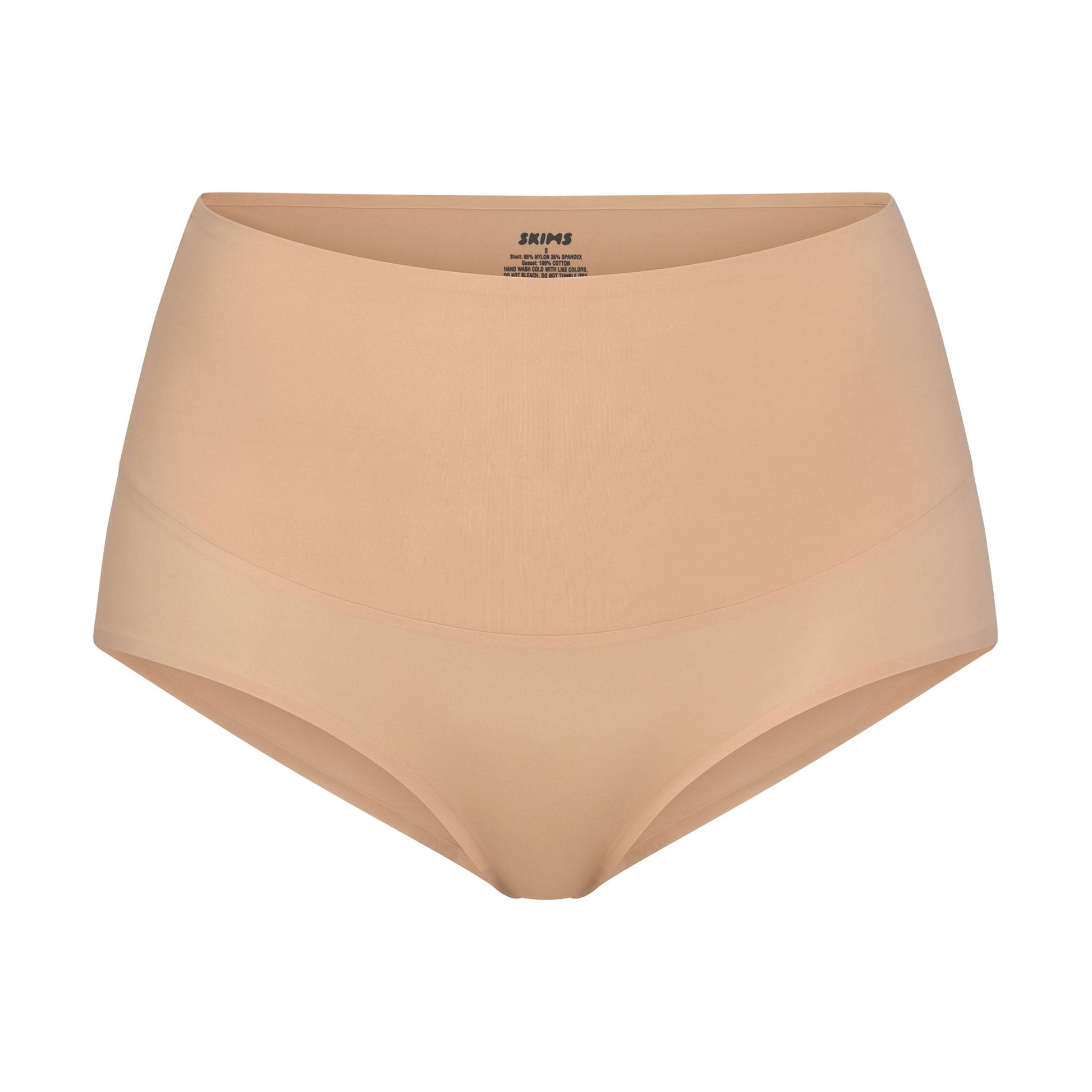 SMOOTHING INTIMATES HIGH-WAISTED BRIEF | CLAY