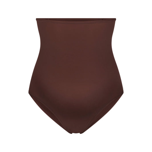FITS EVERYBODY MATERNITY HIGH-WAISTED BRIEF | COCOA